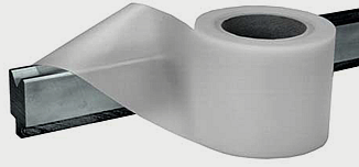 Elastotuff™️ 4" x .030" x 100' Polyurethane Die Protection Film, Press Brake Die Urethane Protector, No Marking